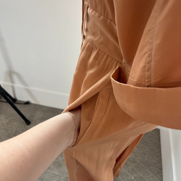 Strut and Bolt Light Orange Jumpsuit - Picture 5 of 8